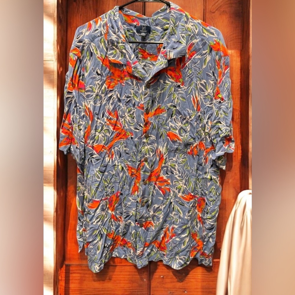 George Multicolor Tropical Shirt 3XL